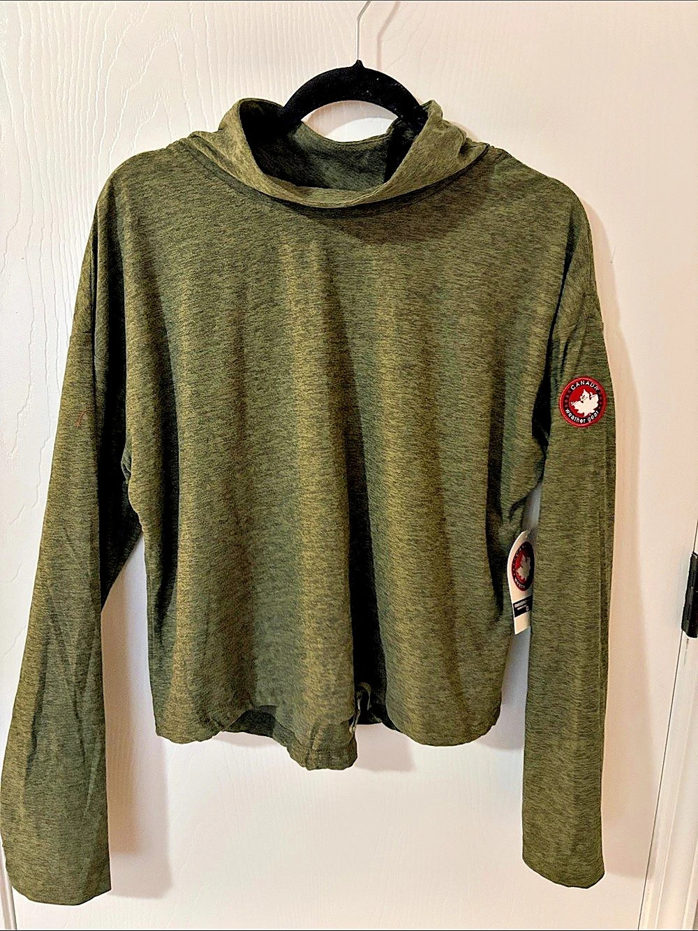 Canada Weather Gear Green Pullover Hoodie Size XL NWT